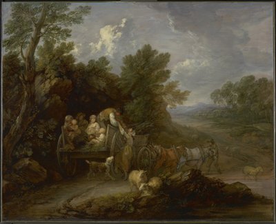 Il carro del raccolto da Thomas Gainsborough